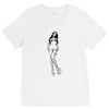 zombie girl V-Neck Tee