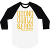 young wild and free 3/4 Sleeve Shirt