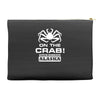 v t shirt inspired by deadliest catch   on the crab. Accessory Pouches