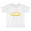 can't hear you too busy being awesome Toddler T-shirt