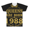 queens are born in 1988 All Over Men's T-shirt