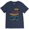 caring for animals isn't what i do it's who i am V-Neck Tee