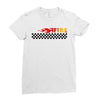 Fire Black Ladies Fitted T-Shirt