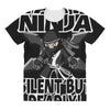 funny rude fart ninja ideal birthday gift or present All Over Women's T-shirt