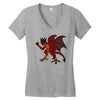 pug Women's V-Neck T-Shirt