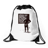 you are here Drawstring Bags