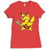 caveman mouse Ladies Fitted T-Shirt