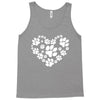 cat love paw Tank Top