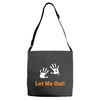 let me out Adjustable Strap Totes