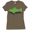 pool shark Ladies Fitted T-Shirt