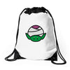 piccolo satan Drawstring Bags