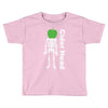 ciderhead cider drinking skeleton and apple Toddler T-shirt