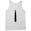 skinny white tie hipster cool school funny awesome geek shirt t shirt Tank Top