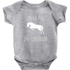 j'peux pas j'ai &eacute;quitation blc Baby Bodysuit