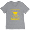 ugly sweater party beer bear funny V-Neck Tee