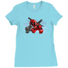 lego deadpool Ladies Fitted T-Shirt