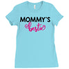 mommy's bestie Ladies Fitted T-Shirt