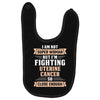 I am Not Super Woman But I'm Fighting Uterine Cancer So Close Enough Baby Bibs
