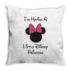 I'm Having a Little Disney Princess Throw Pillow