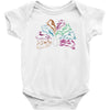 evolution of elements Baby Onesie