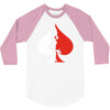 sexy poker 3/4 Sleeve Shirt