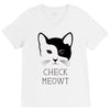 CHECK MEOWT V-Neck Tee