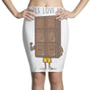 girls love me Pencil Skirts