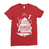 today's forecast Ladies Fitted T-Shirt