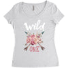Wild One Women's Triblend Scoop T-shirt