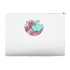 japanese pastel kawaii anime meme surf beach wave Accessory Pouches