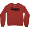 the boring company black logo Crewneck Sweatshirt