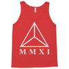 mmxi roman numerals triangle Tank Top