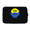 bearded smiley face Laptop sleeve