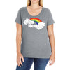 yes homo Ladies Curvy T-Shirt