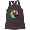 zentao symbol as evolution of the tao (yin yang) Racerback Tank