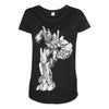 optimus prime 2 Maternity Scoop Neck T-shirt