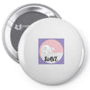 Wave Pin-back button