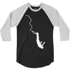 bungeejumping bungeespringen fun sport hobby freizeit extremsport 3/4 Sleeve Shirt