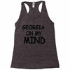 georgia is my mind Racerback Tank