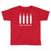 fork handles  four candles   funny Toddler T-shirt