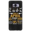 Born April  Multitasking Problem Solving Tees Samsung Galaxy S8 Plus