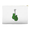 liver cancer boxing glover Accessory Pouches