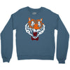 tiger bow tie Crewneck Sweatshirt