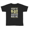 i'm black ya'll Toddler T-shirt