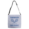 school for champions Adjustable Strap Totes