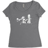 pulp simpson Women's Triblend Scoop T-shirt