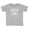 original parts vintage established 1964 perfectly aged Toddler T-shirt