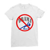 no drama Ladies Fitted T-Shirt