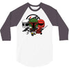 power minions vectorized 3/4 Sleeve Shirt