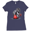 mma bulldog final Ladies Fitted T-Shirt